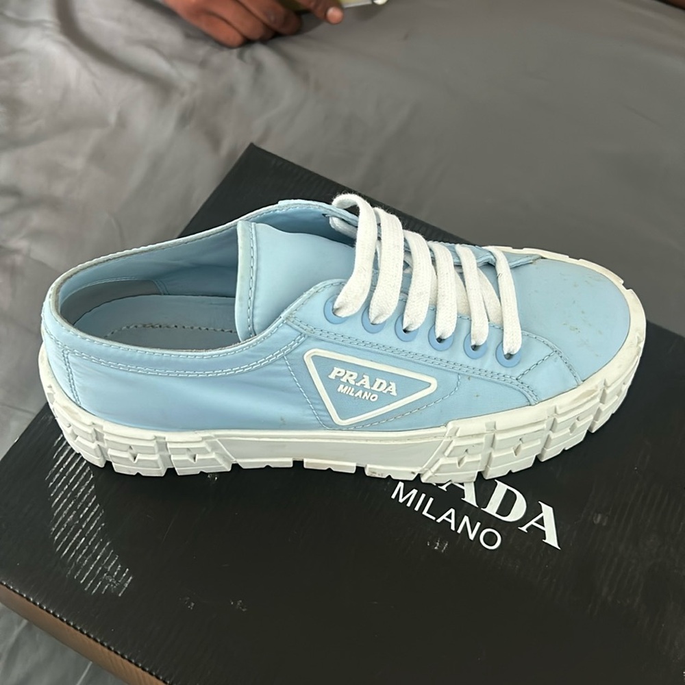 Prada platform sneakers